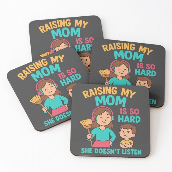 Item preview, Raising My Mom Is So Hard Funny Parenting Humor Design designed and sold by Lunaria Arts.