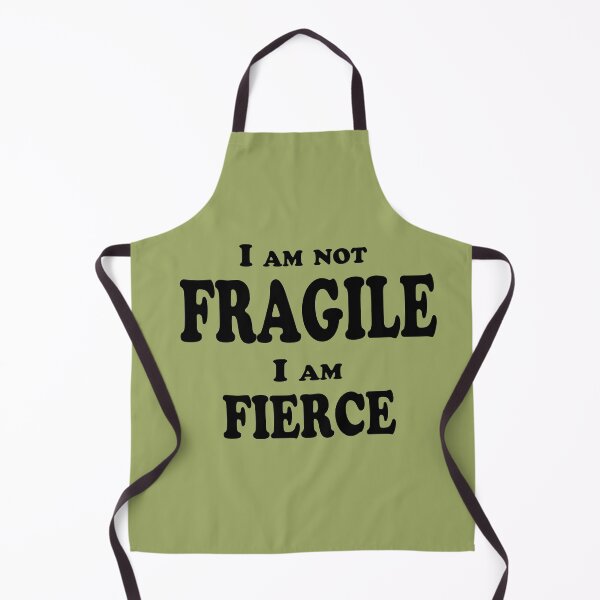 Item preview, I Am Not Fragile, I Am Fierce – Bold Feminist Quote Design designed and sold by ArtNestVerse.