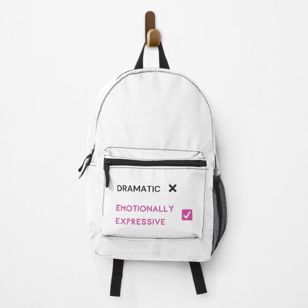 Item preview, Dramatic Emotionally Expressive | Funny Gen Z Quote Text Design designed and sold by VibeCheckArt.