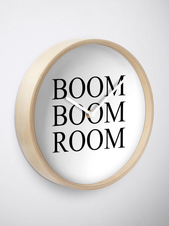 Alternate view of Boom Boom Room Clock