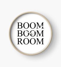 Boom Boom Room Clock