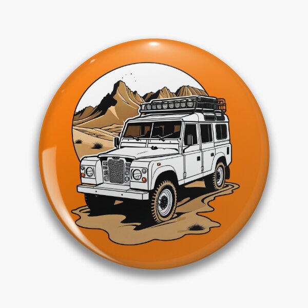 Item preview, OffRoad Adventure SUV truck 4x4 retro vintage design  designed and sold by BorgSpareParts.