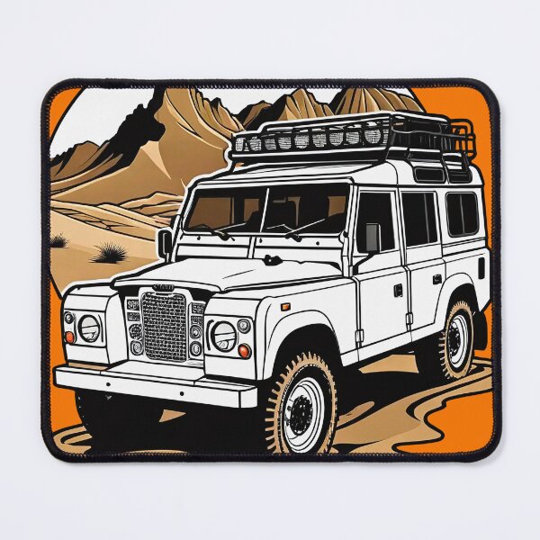 Item preview, OffRoad Adventure SUV truck 4x4 retro vintage design  designed and sold by BorgSpareParts.