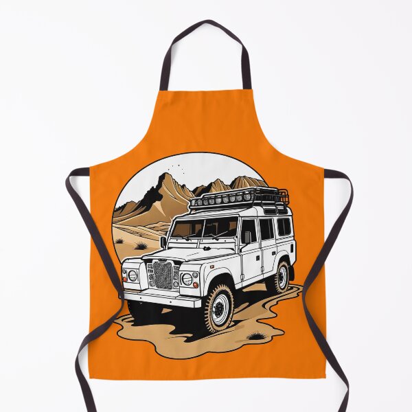 Aperçu de l'œuvre Camion SUV tout-terrain 4x4 au design rétro vintage créée et vendue par BorgSpareParts.