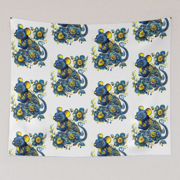 Item preview, Chinese spirit rat, fantasy art designed and sold by LoneAngel.