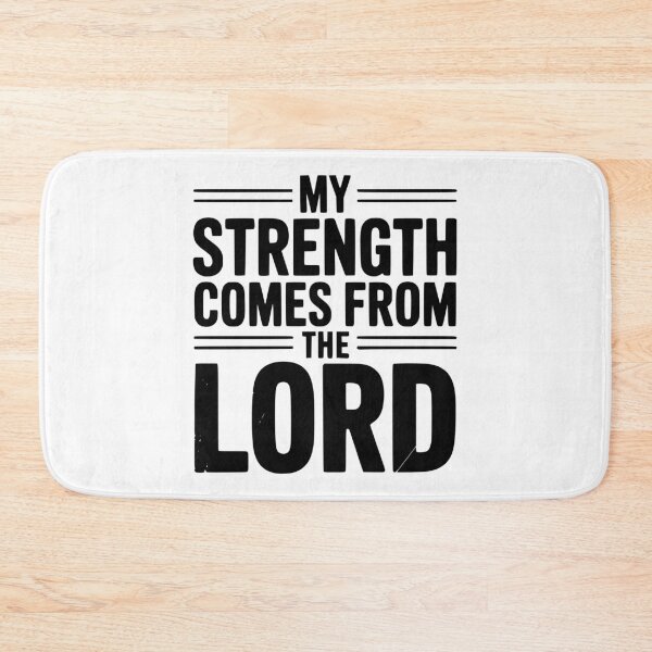 Item preview, My Strength From The Lord designed and sold by Frank Ring.