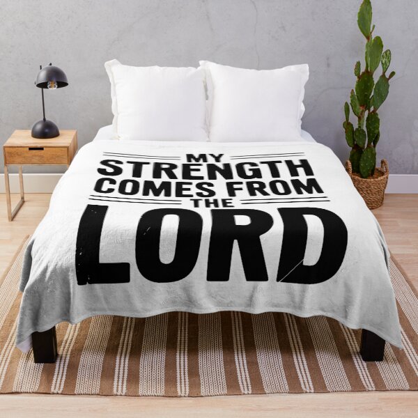 Item preview, My Strength From The Lord designed and sold by Frank Ring.