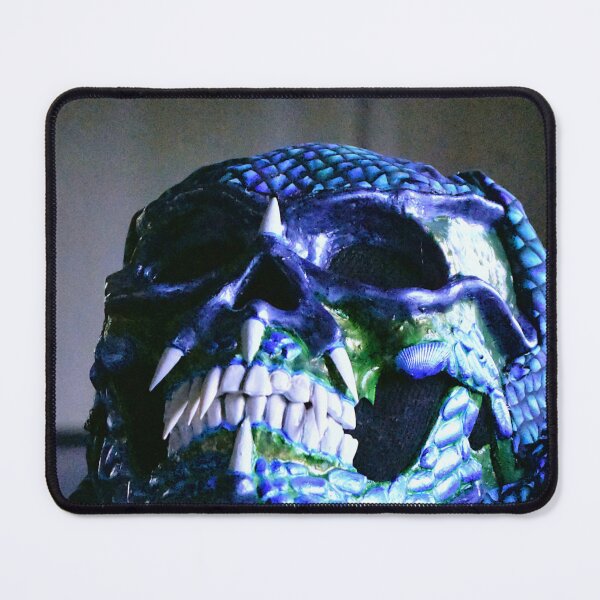 Item preview, Dragon-Scaled Skull with Fangs designed and sold by MercerImages.