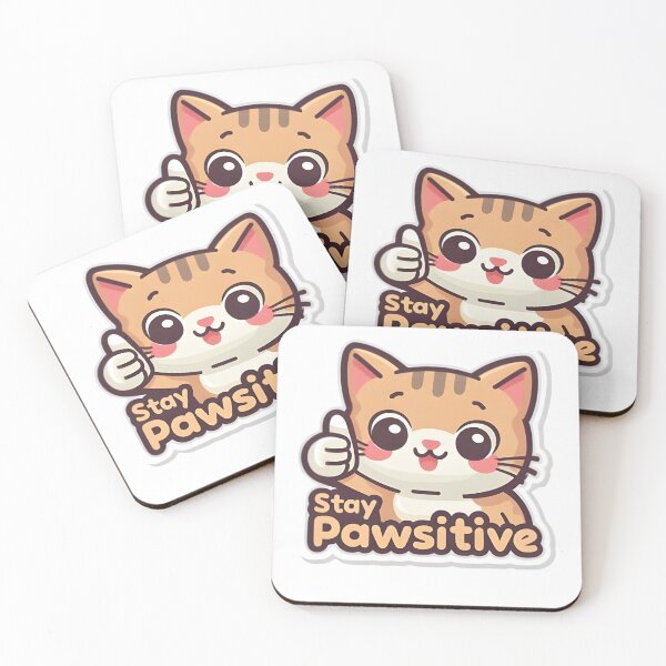 Item preview, Stay Pawsitive designed and sold by SnailTrax.