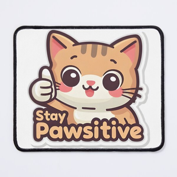 Item preview, Stay Pawsitive designed and sold by SnailTrax.