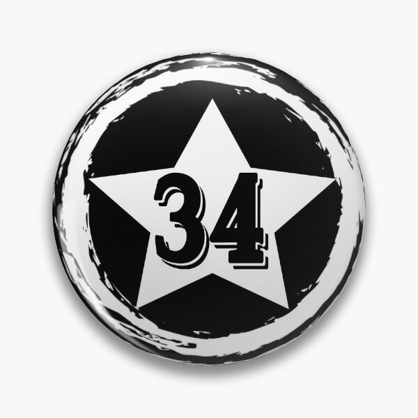 Item preview, Number 34 designed and sold by NumbersFort.