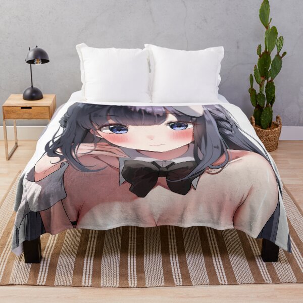 Item preview, Shoko Makinohara Charm Bunny Girl Senpai Anime Waifu designed and sold by Zwjona.