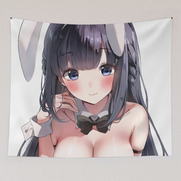 Item preview, Shoko Makinohara Charm Bunny Girl Senpai Anime Waifu designed and sold by Zwjona.