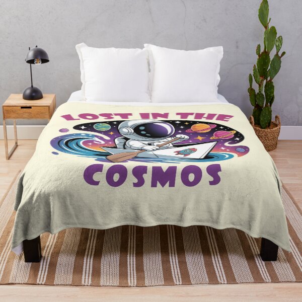 Item preview, Lost in the Cosmos Astronaut Cartoon Space Adventure designed and sold by DaVinciFeather.