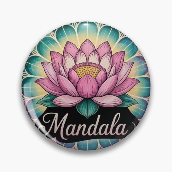 Item preview, mandala with a stunning pink lotus flower designed and sold by Lilashakti ⭐️ ⭐️ ⭐️ ⭐️ ⭐️.
