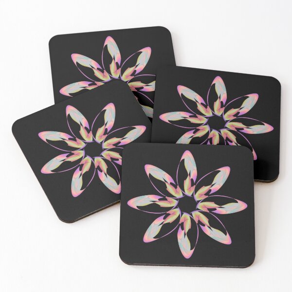 Item preview, Pink flower mandala designed and sold by Meo Design.