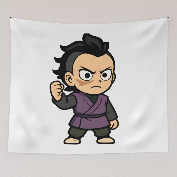 Item preview, Genya Shinazugawa — Gritty Chibi Fighter designed and sold by ArnaRey.