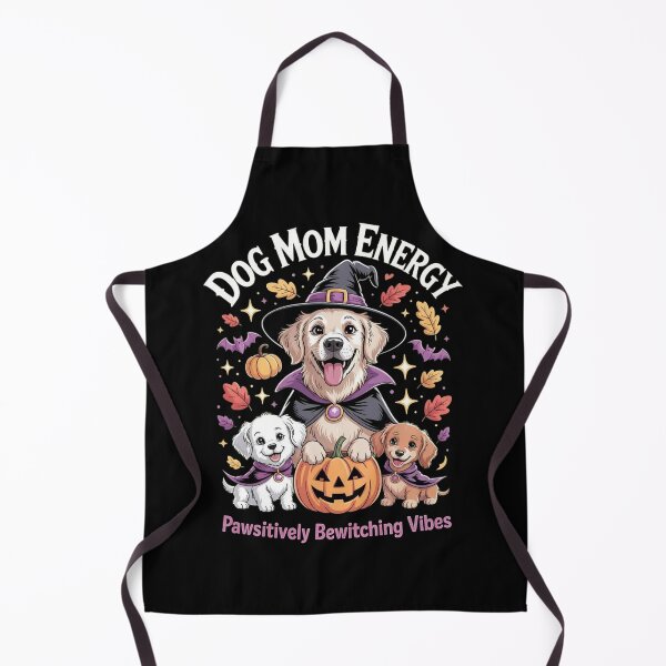 Item preview, Dog Mom Energy Halloween Shirt, Pawsitively Bewitching Vibes, Cute Witch Dog Mom Design, Funny Spooky Dog Lover Gift designed and sold by pkk72.