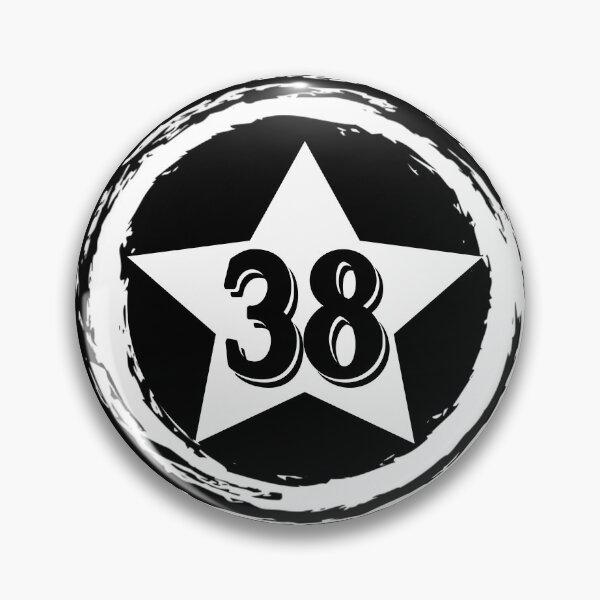 Item preview, Number 38 designed and sold by NumbersFort.