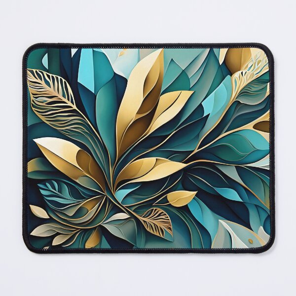 Item preview, Abstract composition with leaf shapes designed and sold by 2-Seraphira.
