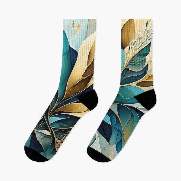 Item preview, Abstract composition with leaf shapes designed and sold by 2-Seraphira.