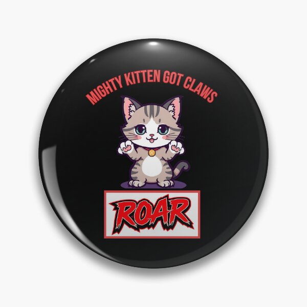 Item preview, mighty kitten got some claws designed and sold by aledfychan.
