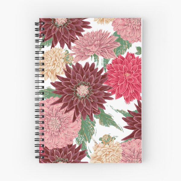 Item preview, Autumn Flowers Dahlias designed and sold by Anastasia Albrecht.