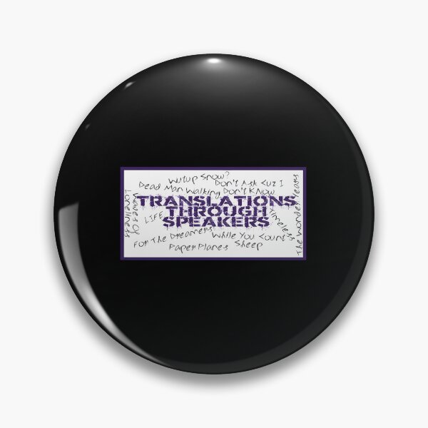 Item preview,  Translations Through Speakers designed and sold by AapoHervanto.