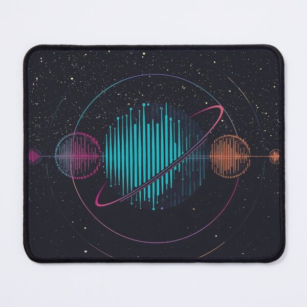 Item preview, Space Frequency Planets – Cosmic Beats designed and sold by MelVibes.