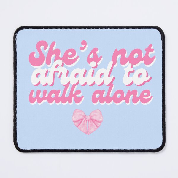 Item preview, She Is not Afraid To Walk Alone designed and sold by WarriorsArmour.