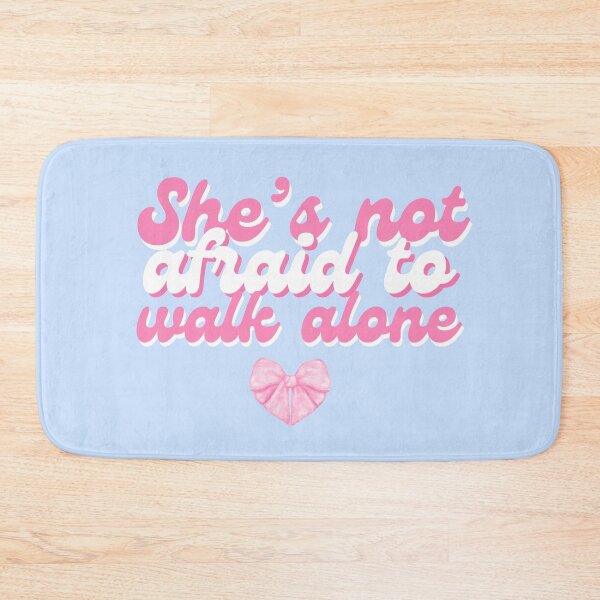 Item preview, She Is not Afraid To Walk Alone designed and sold by WarriorsArmour.