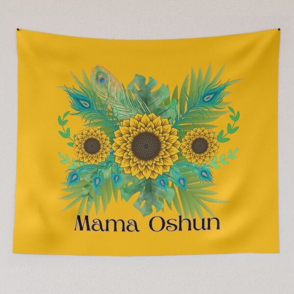 Item preview, Mama Oshun Goddess Sunflowers designed and sold by artbyomega.