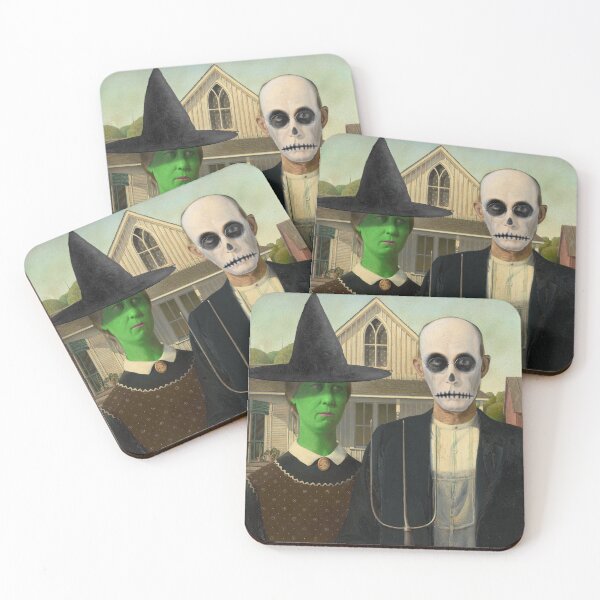 Item preview, Trick or Treat American Gothic designed and sold by DeeTyndall.