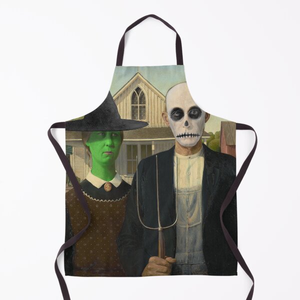 Item preview, Trick or Treat American Gothic designed and sold by DeeTyndall.