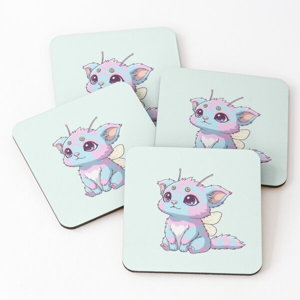 Item preview, Cute Pastel Fantasy Creature Illustration designed and sold by PrzyjaznyShop.