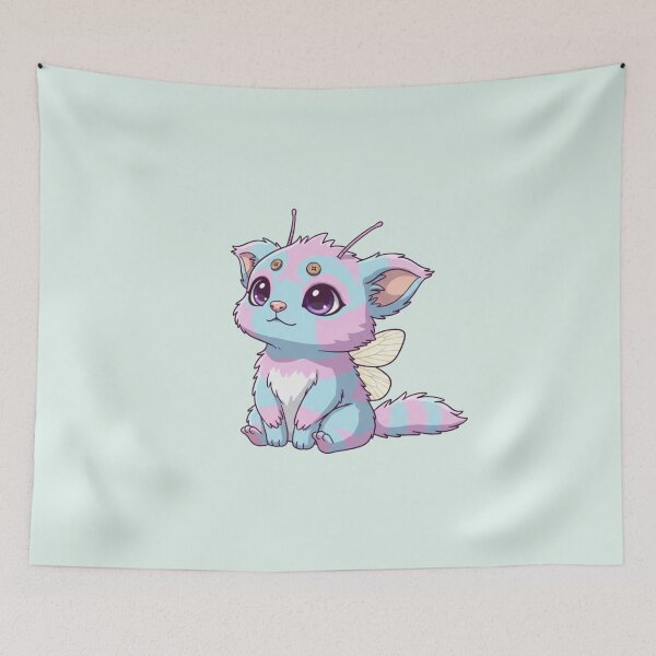 Item preview, Cute Pastel Fantasy Creature Illustration designed and sold by PrzyjaznyShop.