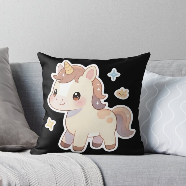 Item preview, Kawaii Unicorn Sticker - Cute Magical Fantasy Decal designed and sold by Origen88.
