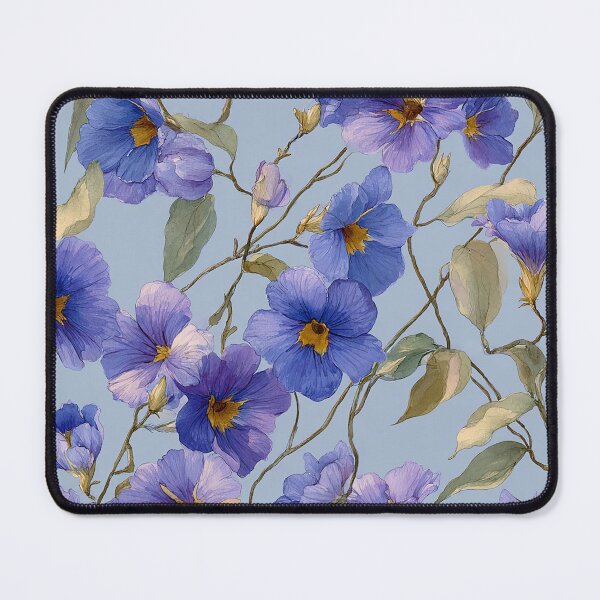 Item preview, Blue Thunbergia Alata designed and sold by Tina Veenstra.