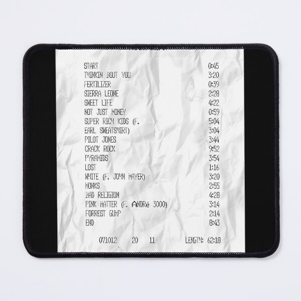 Item preview, Album Receipt Sticker designed and sold by OonaErkkila.
