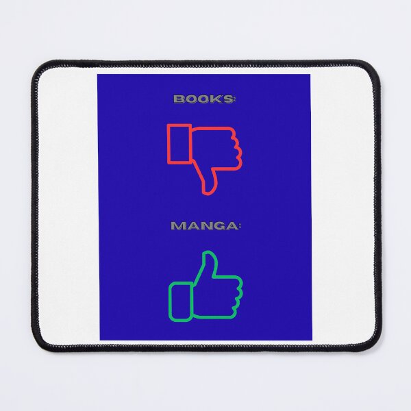 Item preview, Books Thumbs Down - Manga Thumbs Up! Funny Quote designed and sold by Kouichi1990.