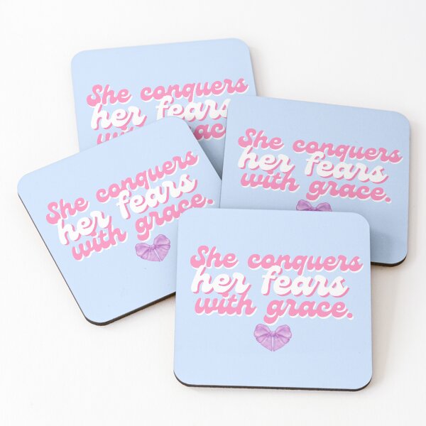 Item preview, She Conquers Her Fears With Grace designed and sold by WarriorsArmour.