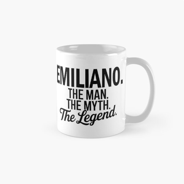 Item preview, Emiliano Name Emiliano The Man The Myth The legend designed and sold by Watsonarts.
