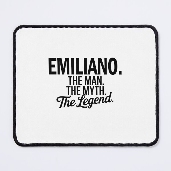 Item preview, Emiliano Name Emiliano The Man The Myth The legend designed and sold by Watsonarts.