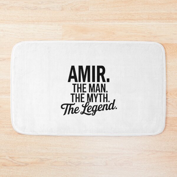 Item preview, Amir Name Amir The Man The Myth The legend designed and sold by Watsonarts.