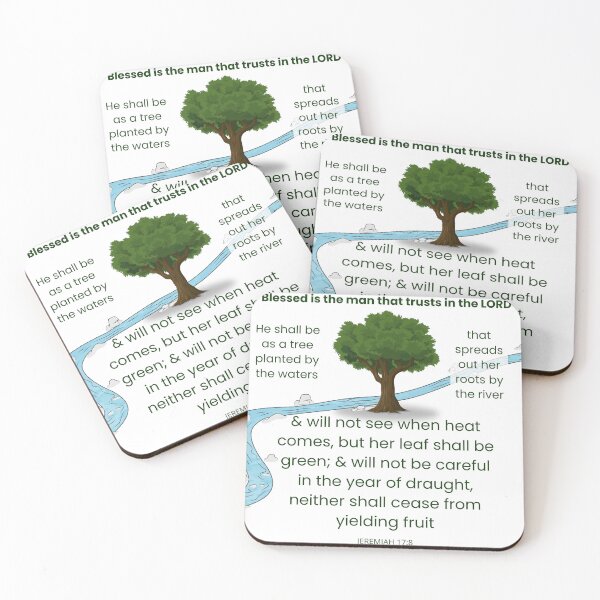 Item preview, Jeremiah 17:8 designed and sold by Undonemadenew.