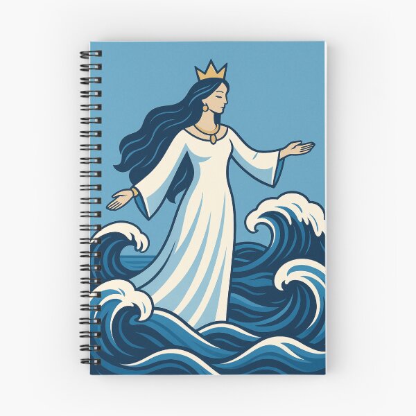 Item preview, yemanja azul rainha do mar umbanda mãe das águas religiao designed and sold by Edu-Mendonca.