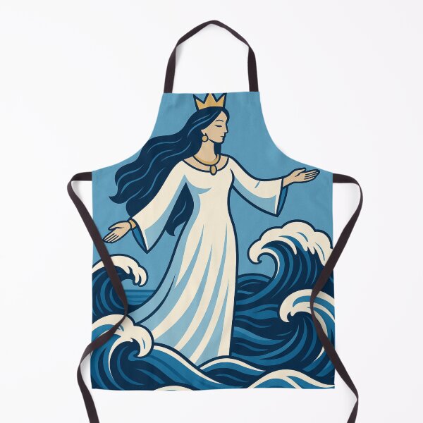 Item preview, yemanja azul rainha do mar umbanda mãe das águas religiao designed and sold by Edu-Mendonca.