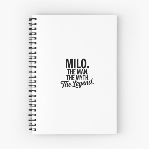Item preview, Milo Name Milo The Man The Myth The legend designed and sold by Watsonarts.