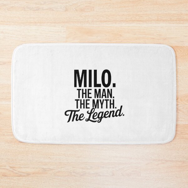 Item preview, Milo Name Milo The Man The Myth The legend designed and sold by Watsonarts.