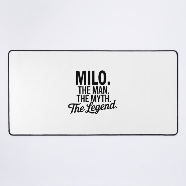 Artikelvorschau, Milo Name Milo Der Mann Der Mythos Die Legende entworfen und verkauft von Watsonarts.